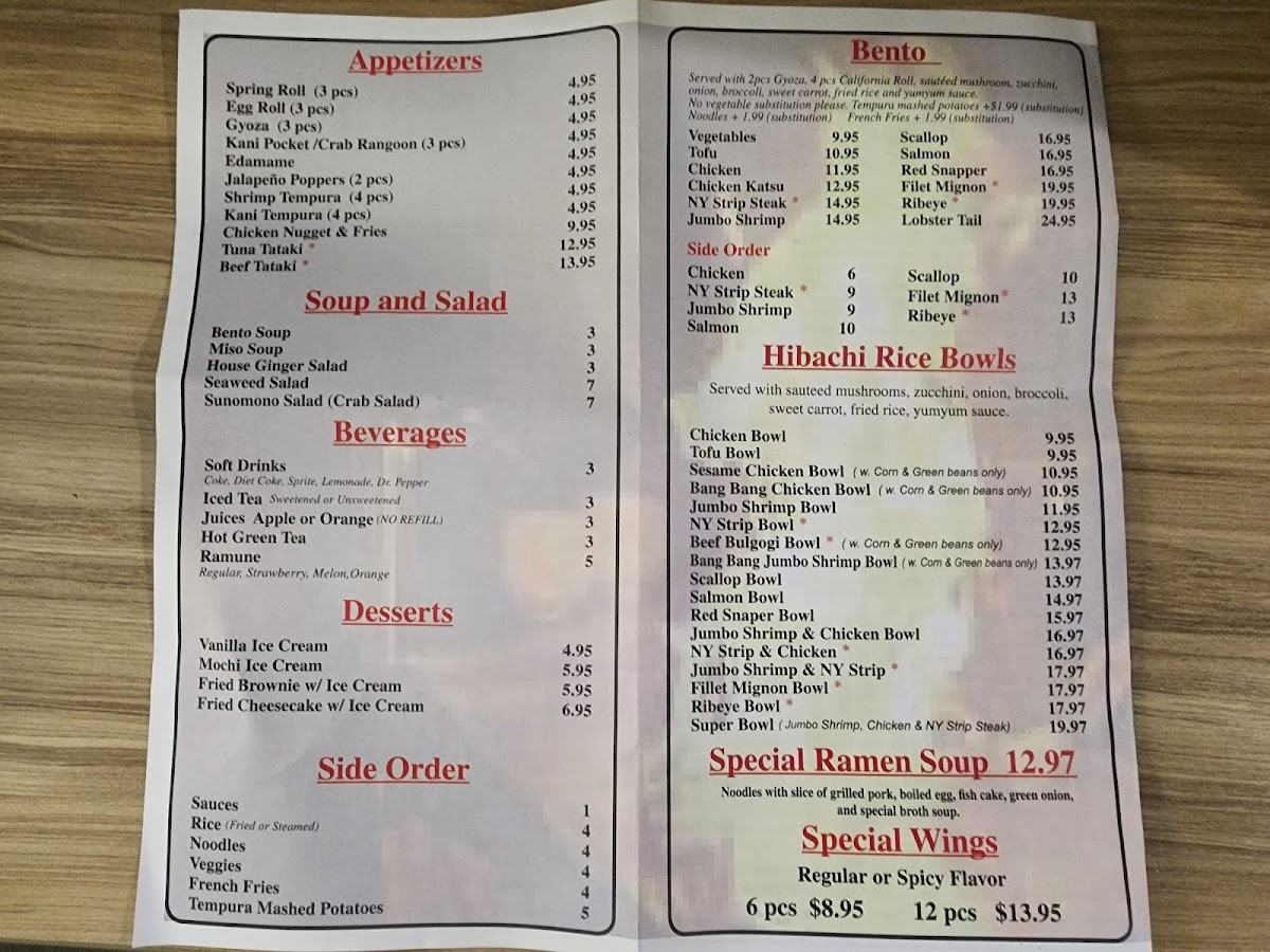 Konnichiwa Menu - Image 6